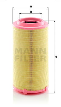 Ilmansuodatin MANN-FILTER C 27 038