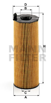 Öljynsuodatin MANN-FILTER HU 8001 x