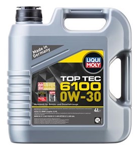 Moottoriöljy Liqui Moly Top Tec 6100 0W-30 4L, Universal