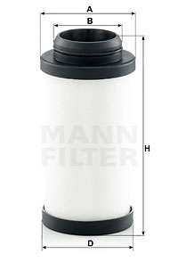 Suodatin, paineilma MANN-FILTER LE 4014