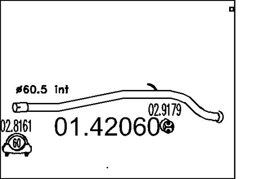 Pakoputki MTS 01.42060
