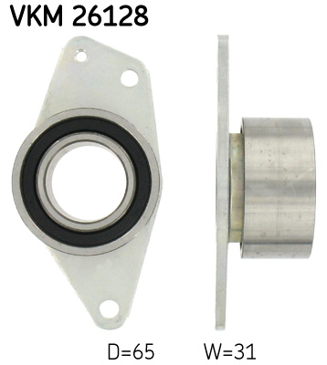 Ohjainrulla, hammashihna SKF VKM 26128