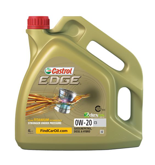 Moottoriöljy CASTROL EDGE 0W20 C5 4L