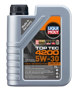 Moottoriöljy Liqui Moly Top Tec 4200 5W-30 1L, Universal