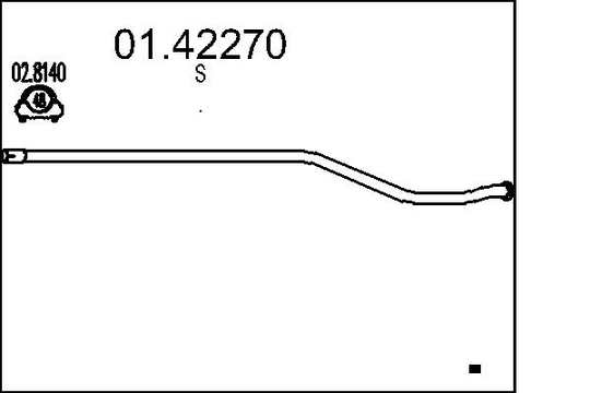 Pakoputki MTS 01.42270