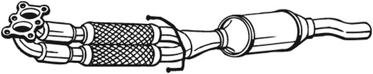 Katalysaattori, Edessä, audi,seat,skoda,vw, 1K0254500BX, 1K0254505RX, 1K0254507GX, 1K0254508SX, 1K0254509KX, 1K0254510HX, 1K0254510JX, 1
