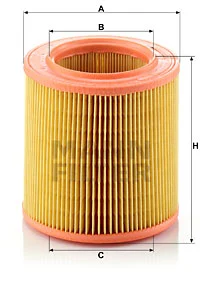 Ilmansuodatin MANN-FILTER C 1577