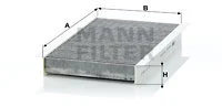 Raitisilmasuodatin MANN-FILTER CUK 2747