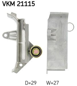 Ohjainrulla, hammashihna, Keskellä, audi,seat,skoda,vw, 06B 109 477