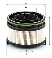 Polttoainesuodatin MANN-FILTER PU 11 001 z KIT