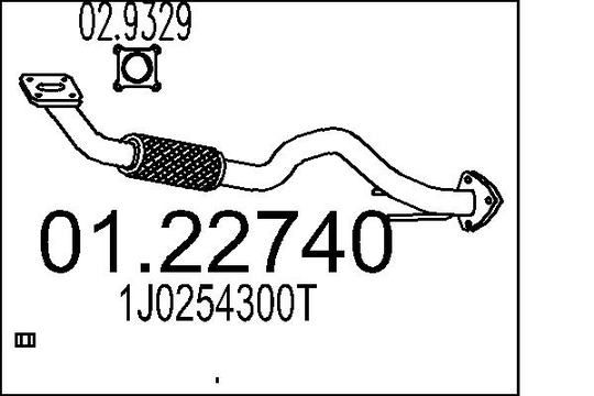 Pakoputki MTS 01.22740