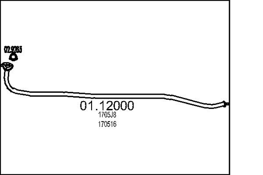 Pakoputki MTS 01.12000