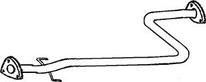 Pakoputki, Keskellä, honda accord v, rover 600 i, 18220S37G00, 8671012641, GEX33668