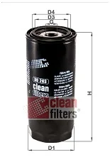 Öljynsuodatin CLEAN FILTERS DO 263