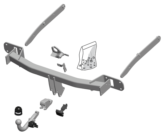 Vetokoukku BRINK 516800 MB GLK X204