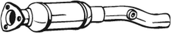 Katalysaattori, Keskellä, seat,skoda,vw, 1J0131089BX, 1J0253023X