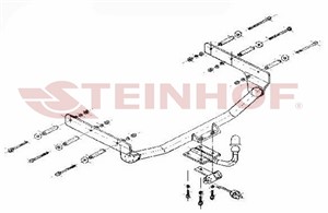 Vetokoukku, vakio, ford mondeo turnier i, mondeo turnier ii