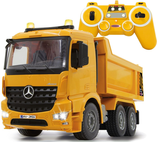 Kauko-ohjattava Mercedes-Benz Arocs (1:20), Jamara