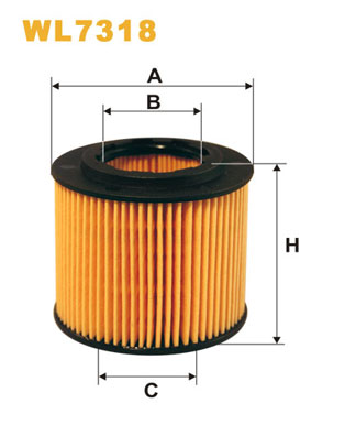 Öljynsuodatin WIX FILTERS WL7318