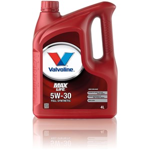 MOOTTORIÖLJY VALVOLINE MaxLife 5W-30 A3/B3/B4, 4L, sopii monia malleja