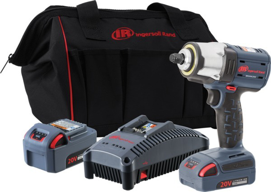 Akkumutterinväännin 1/2" (2 akkua), Ingersoll Rand