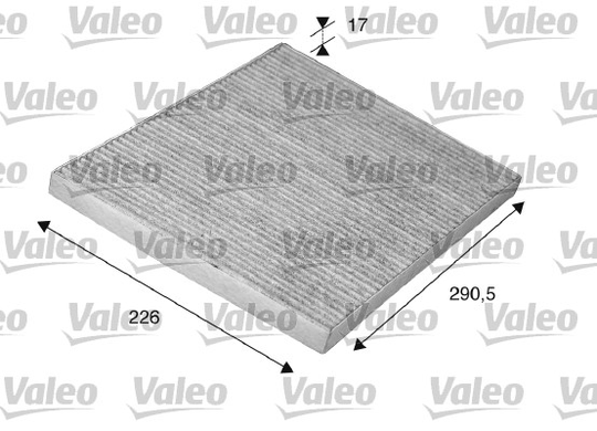 Raitisilmasuodatin VALEO 698746