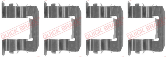 Tarvikesarja, jarrupala QUICK BRAKE 109-1184