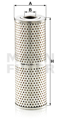 Suodatin, työhydrauliikka MANN-FILTER H 8012