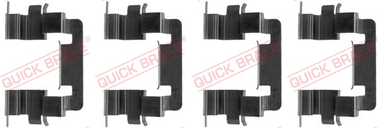 Tarvikesarja, jarrupala QUICK BRAKE 109-1278