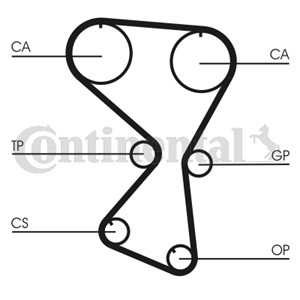 Hammashihna, hyundai h-1 / starex buss, h-1 skåp, santa fé i, sonata iv, kia sorento i, 2431238210, 2431238220