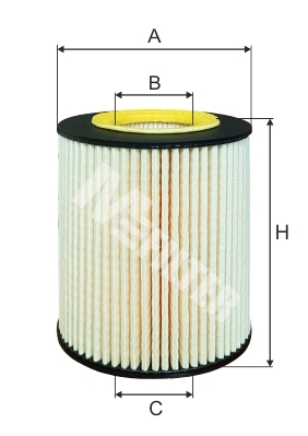 Öljynsuodatin MFILTER TE 4033