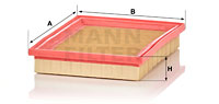 Ilmansuodatin MANN-FILTER C 2244
