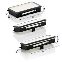 Raitisilmasuodatin MANN-FILTER CU 19 000-3