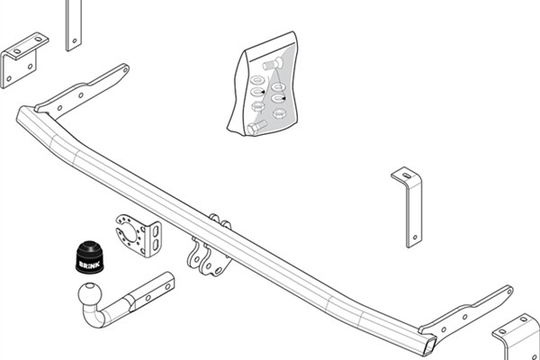 Vetokoukku (-laite) THULE 445700