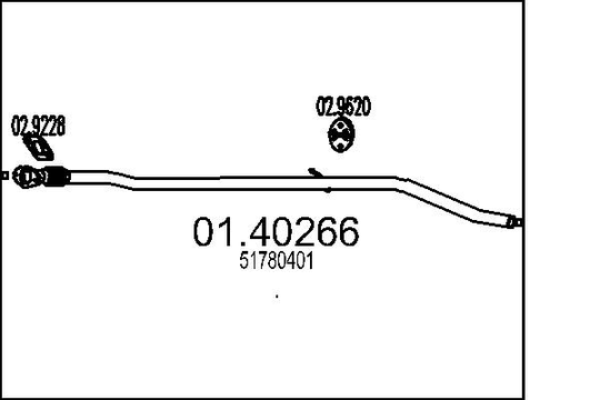 Pakoputki MTS 01.40266