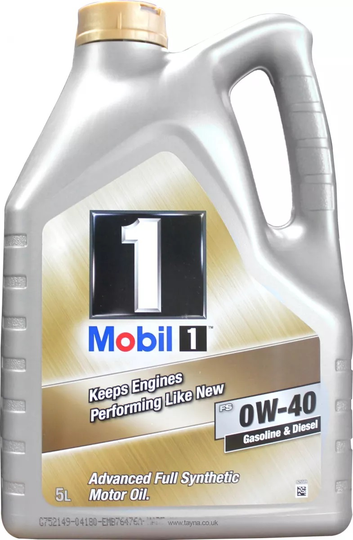 Moottoriöljy MOBIL 0W40 MOBIL 1 FS 5L