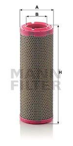 Ilmansuodatin, piaggio porter buss, porter flak/chassi, porter skåp, 11716462, 20002903254, 366.08105, 7415256, EK10350