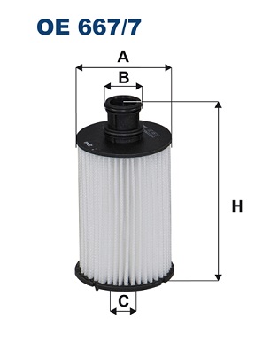 Öljynsuodatin FILTRON OE 667/7