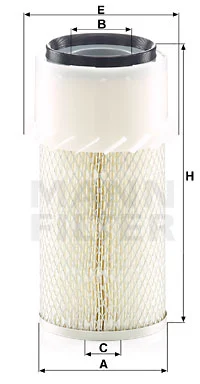 Ilmansuodatin MANN-FILTER C 14 179 x