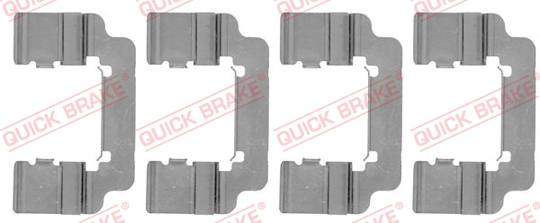 Tarvikesarja, jarrupala QUICK BRAKE 109-1777