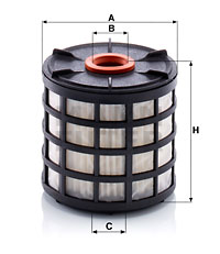 Polttoainesuodatin MANN-FILTER PU 7010 z