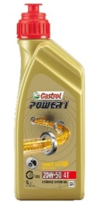 Moottoriöljy Castrol POWER1 4T 20W-50 1L, Universal