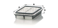 Ilmansuodatin MANN-FILTER C 23 012