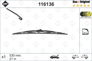 Pyyhkijänsulka, Etu, oikea, alfa romeo,audi,lancia,skoda,vw, 8D1955427