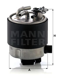 Polttoainesuodatin MANN-FILTER WK 9026