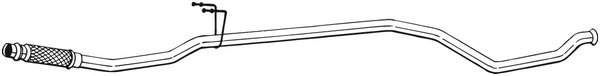 Pakoputki BOSAL 989-531