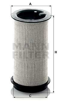 Suodatin, kampikammiotuuletus MANN-FILTER C 716 x