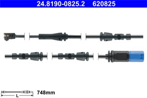 Kulumisenilmaisin, jarrupala, Taka-akseli, bmw x5 [g05, f95], x5 van [g05], x6 [g06, f96], x7 [g07], 34 35 6 870 352
