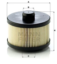 Polttoainesuodatin MANN-FILTER PU 10 001 x