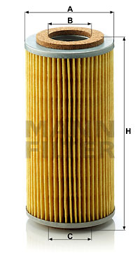 Öljynsuodatin MANN-FILTER H 804 x